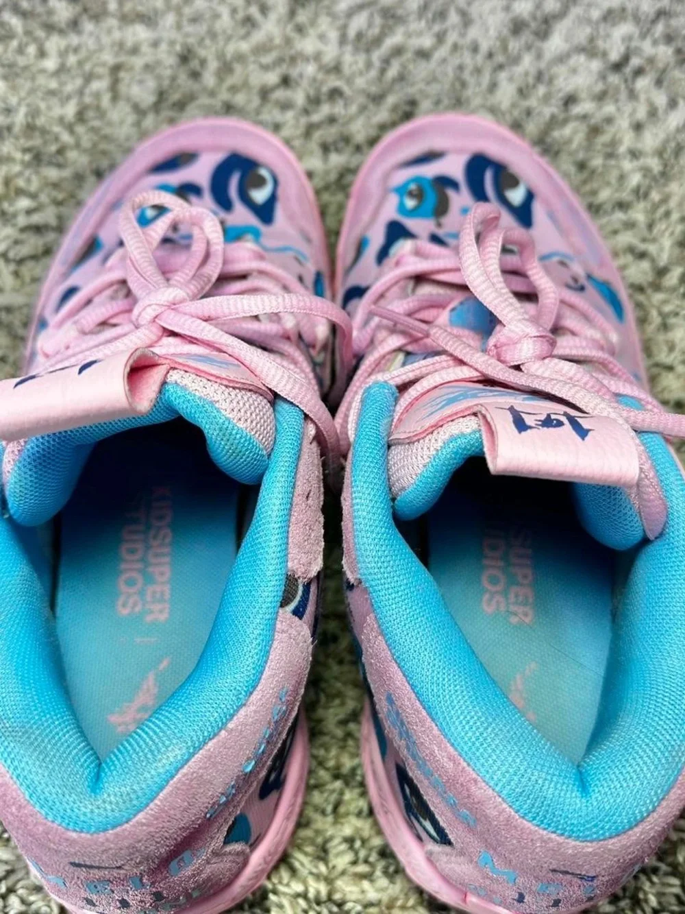 Puma x KidSuper LaMelo MB.03 Pink Streetwear Sneakers Sz 8